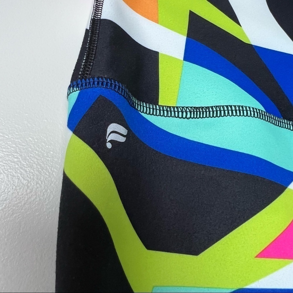 Fabletics Multicolor Geometrical Pattern Yoga Leg… - image 3